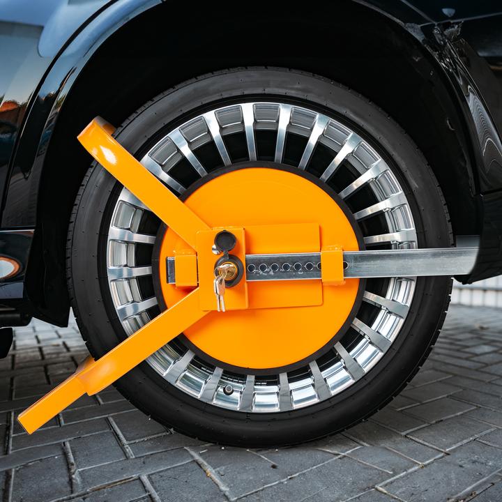Actual product image Relaxdays Wheel claw
