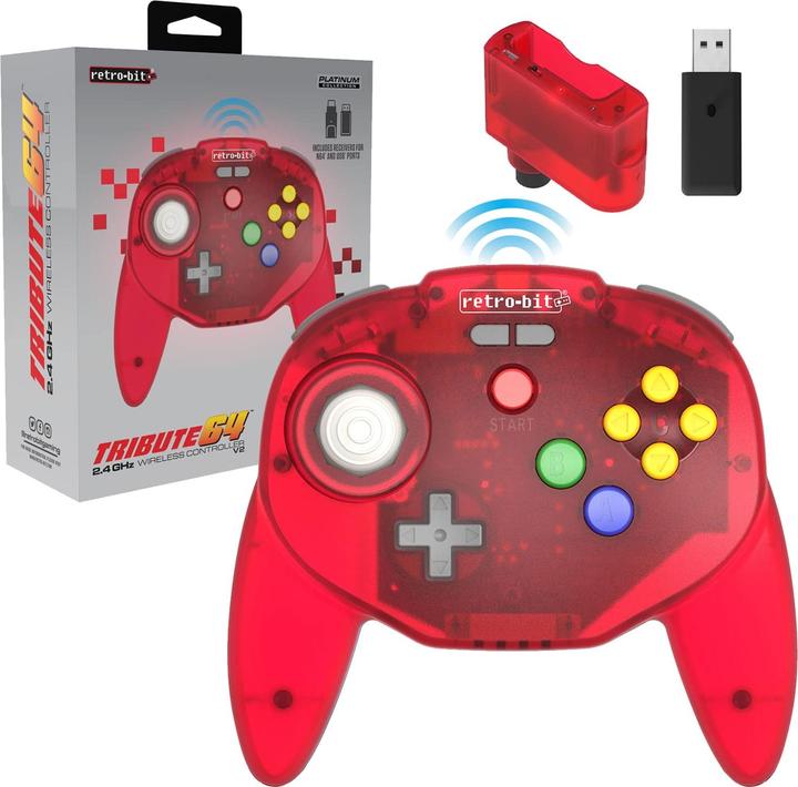 Immagine prodotto retro-bit Tribute 64 2.4GHz (Mac, Switch, PC)