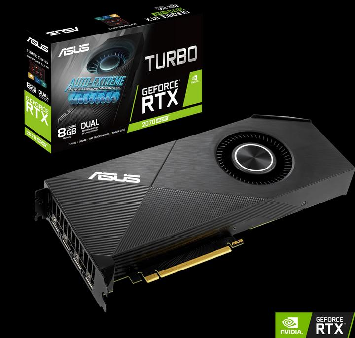 Actual product image ASUS GeForce TURBO RTX 2070S 8G EVO (8 GB)