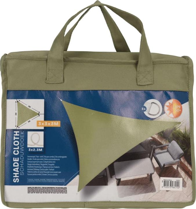 Immagine prodotto ProGarden Sonnensegel 3x3x3 m Dreieckig (300 x 300 x 300 cm)