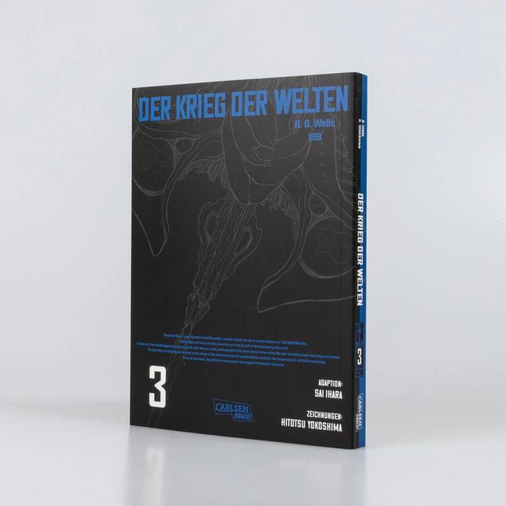 Image du produit H.G. Wells - Der Krieg der Welten 3 (Allemand, H. G. Wells, Hitotsu Yokoshima, Gandalf Bartholomew, Sai Ihara, 2022)