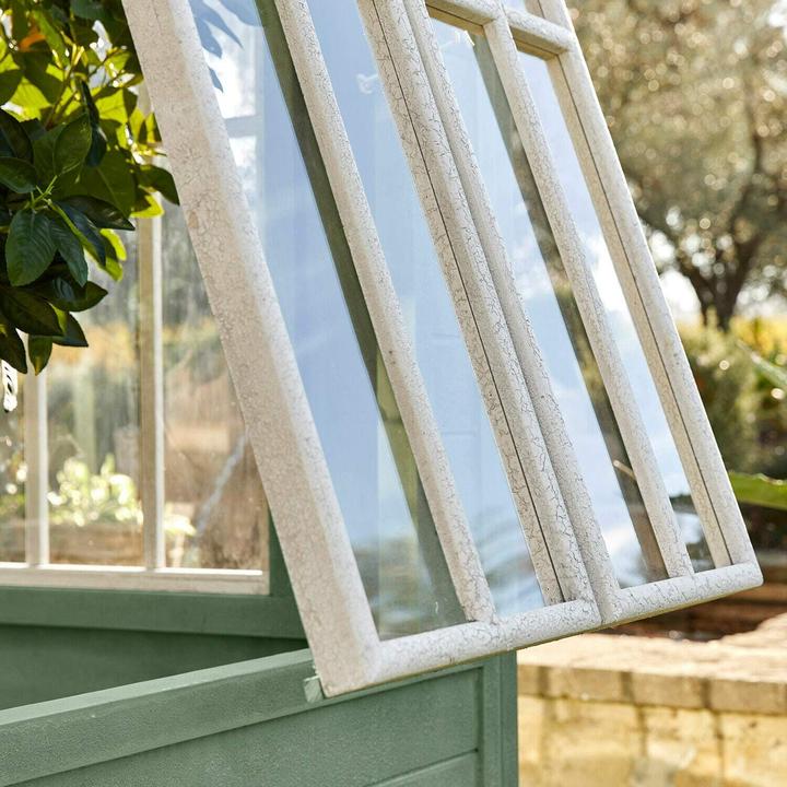 Produktbild Loberon Gartenhaus Anyós grün/weiss