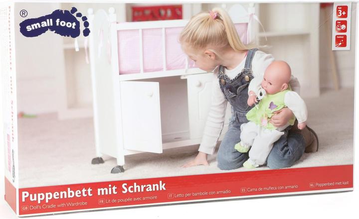 Immagine prodotto small foot Letto a bambola con armadio