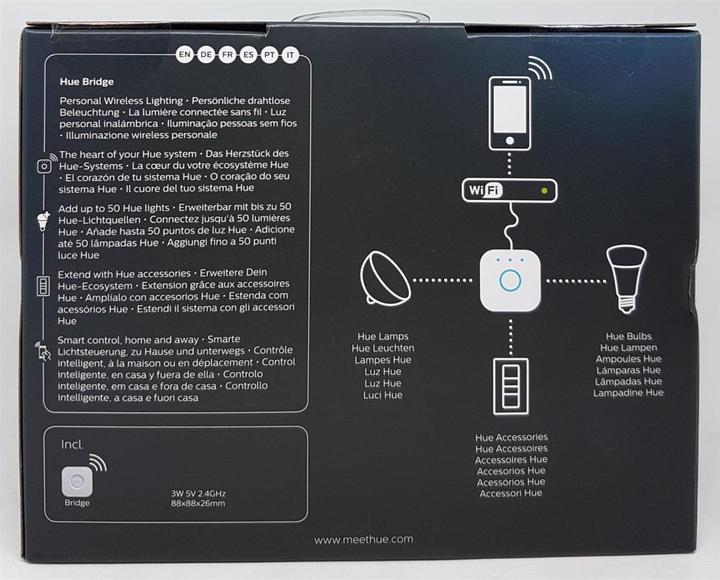 Actual product image Philips Hue Bridge