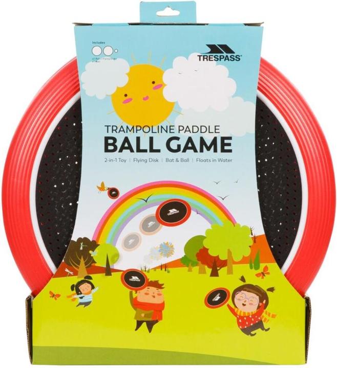 Actual product image Trespass STRINGBATZ Trampoline Paddle Ball Game