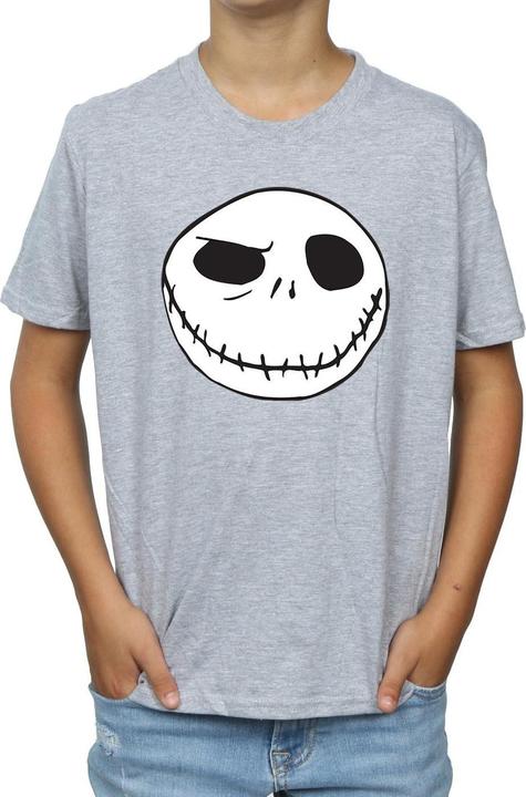 Actual product image Disney Boys Nightmare Before Christmas Jack's Big Face T-Shirt (152, 158)