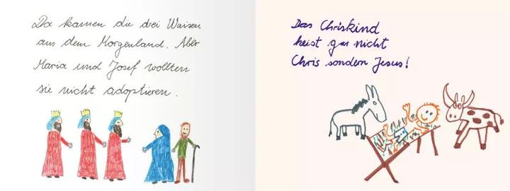 Produktbild Das Kind vom Lama heist Lametta. Kinder erklären Weihnachten (Deutsch, Hartmut Ronge, 2021)
