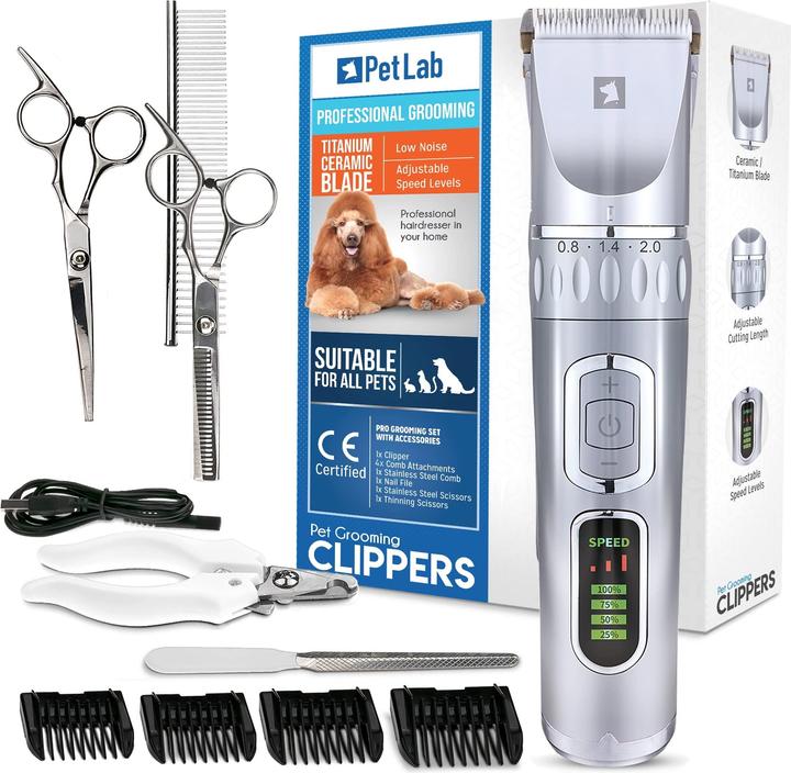 Image du produit PetLab Kit de toilettage pour chiens (Chat, Chien)