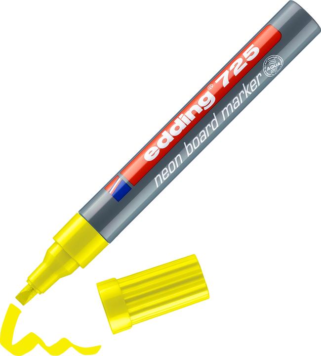 Actual product image Edding 725 Neon (Yellow, 5 mm, 1 x)