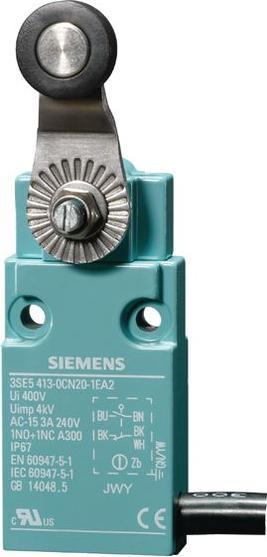 Immagine prodotto Siemens Interruttore di fine corsa, metallo, 30mm, con interruttore rotante