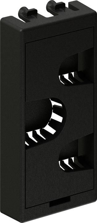 Immagine prodotto IB Connect Accessori multimediali 45x22,5 antracite Passaggio cavi 3 posti (0.05 m)