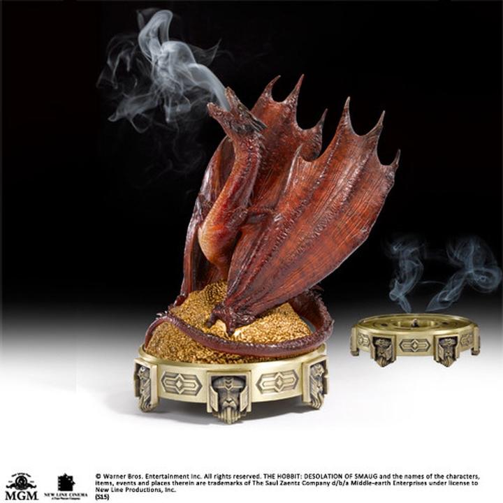 Immagine prodotto Noble Collection Lo Hobbit - Desolazione di Smaug: Smaug - con bruciatore d'incenso