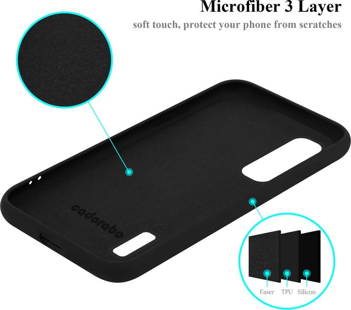 Produktbild Cadorabo TPU Liquid Silicone Case Hülle für Oppo FIND X2 PRO (Oppo Find X2 Pro)