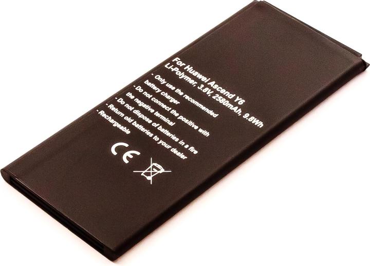 Image du produit AGI 45208 - Batterie - Huawei - Y6 II - noir - Lithium polymère (LiPo) - 2580 mAh
