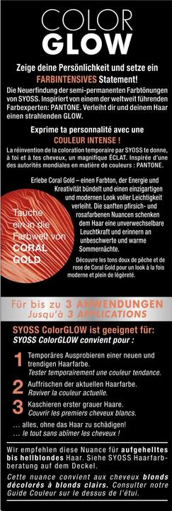 Produktbild Syoss Color Glow (16-1337 Coral Gold)