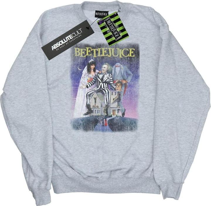 Produktbild Beetlejuice Distressed Poster Sweatshirt (XL)