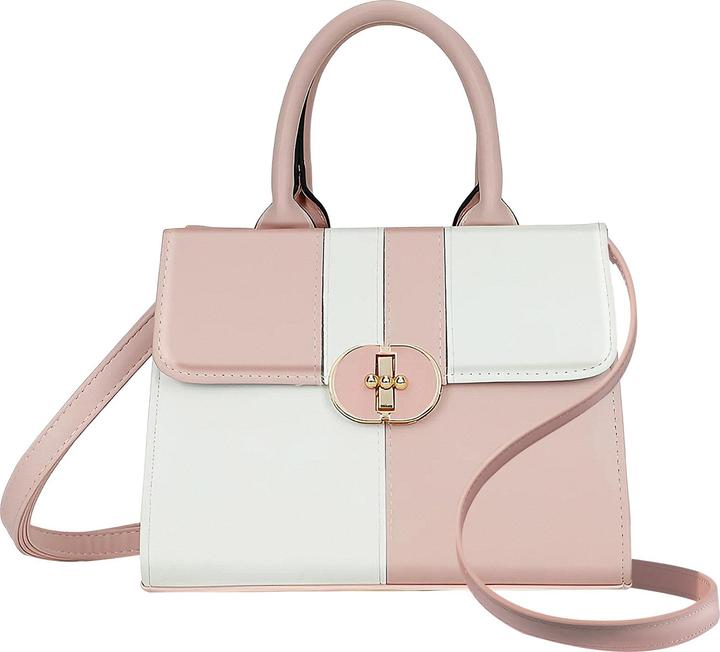 Actual product image Gallantry C-0184-PINKWHITE Handtasche