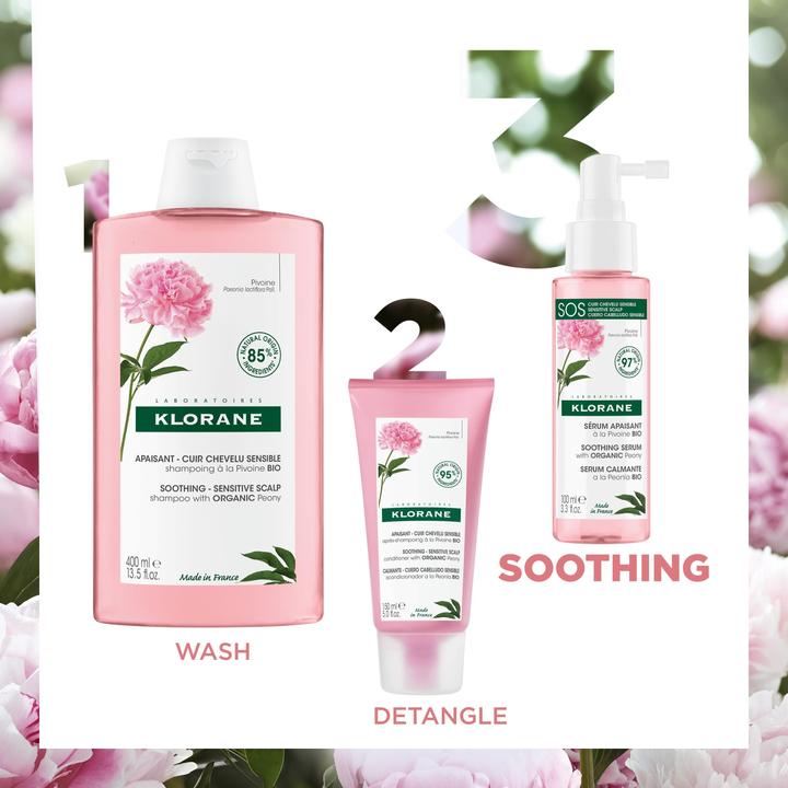 Produktbild Klorane SOS Beruhigendes Serum mit BIO-Pfingstrose (100 ml)