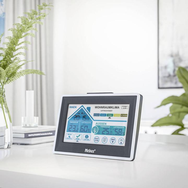 Actual product image Mebus 01026 Radio weather station
