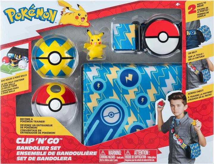 Produktbild Jazwares Pokémon Bandolier Set Flottball