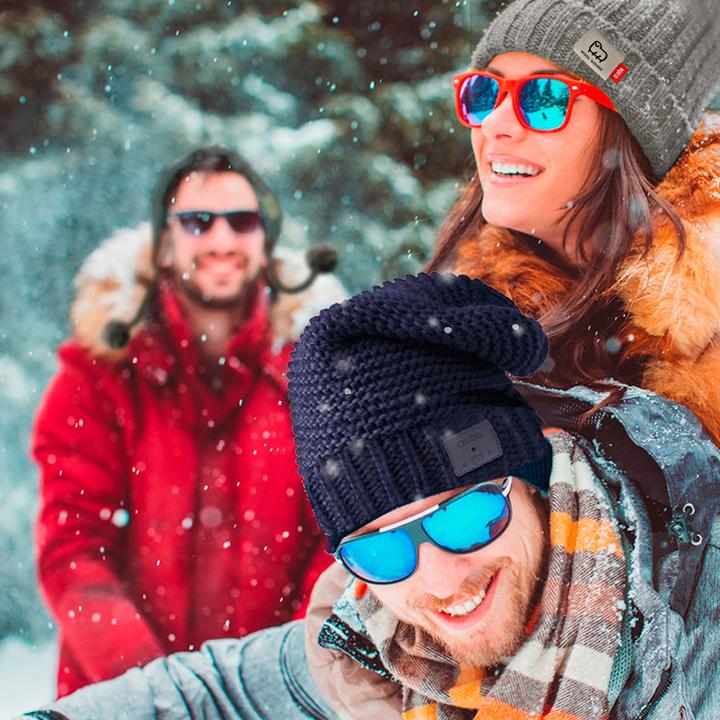 Image du produit SBS Bonnet d'hiver hip-hop avec écouteurs sans fil