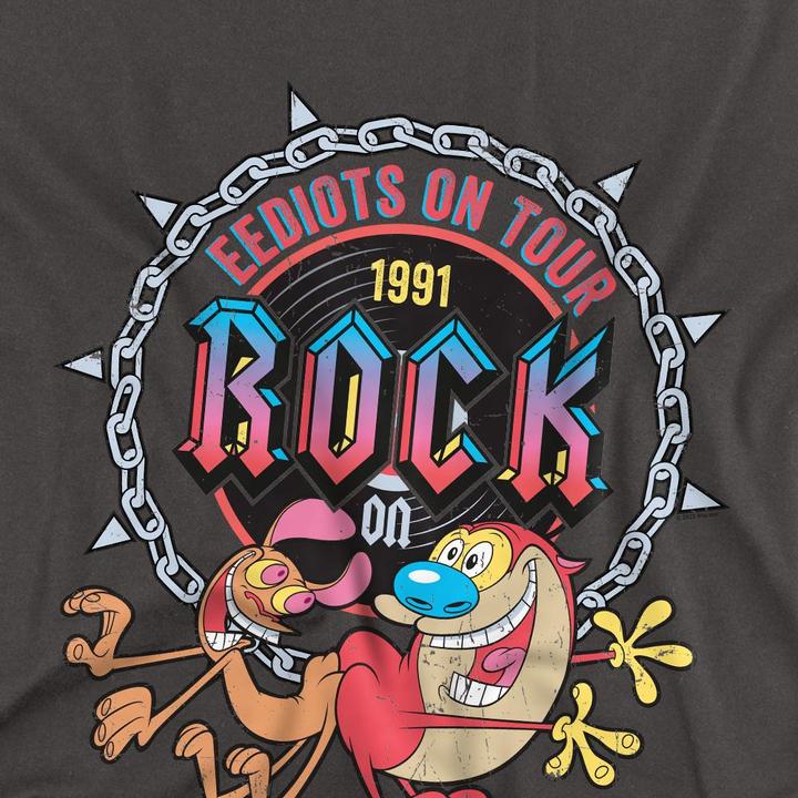 Immagine prodotto Ren & Stimpy Eediots On Tour Maglietta Adulto Unisex (L)
