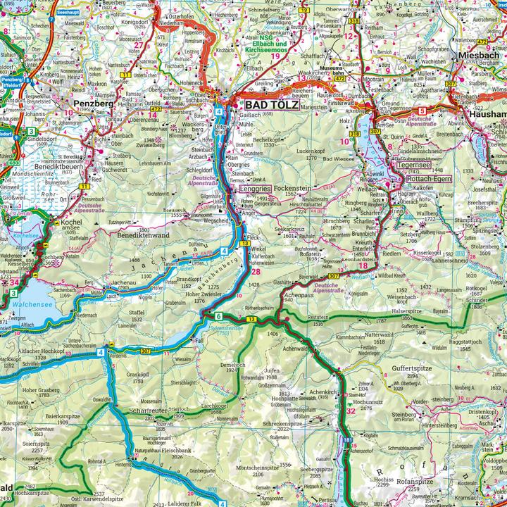 Image du produit Haute-Bavière - Tyrol - Tyrol du Sud, moto
