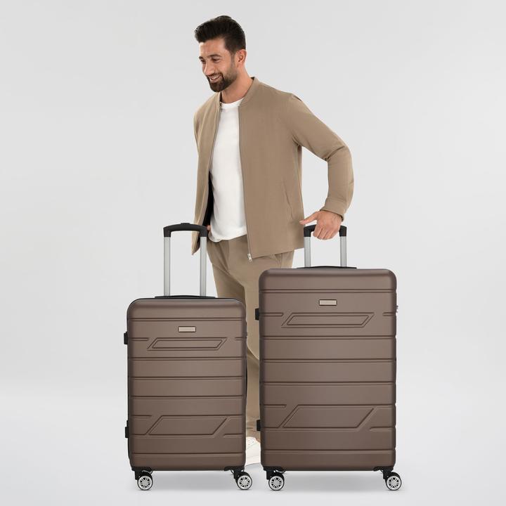 Produktbild Nowi Bergamo 4 Rollen Kofferset 2-teilig (158 l, XL (ab 115l))