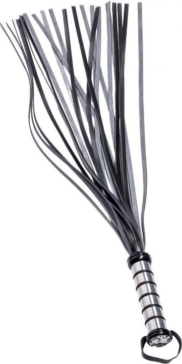 Actual product image XXdreamSToys Leather whip with aluminium handle