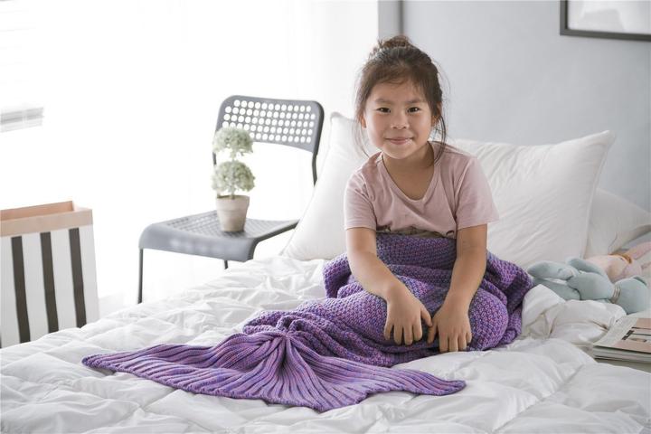 Actual product image ASMI Mermaid Kids Blanket 140cm
