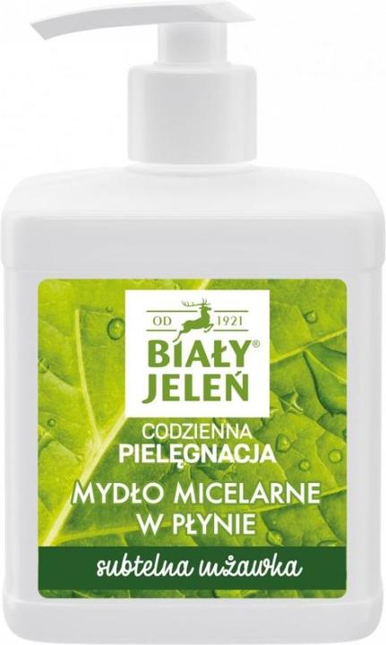 Biały Jeleń Biay Jelen Micellar Soap In Liquid Subtle Mist, 500 Ml (Flüssigseife, 500 ml)
