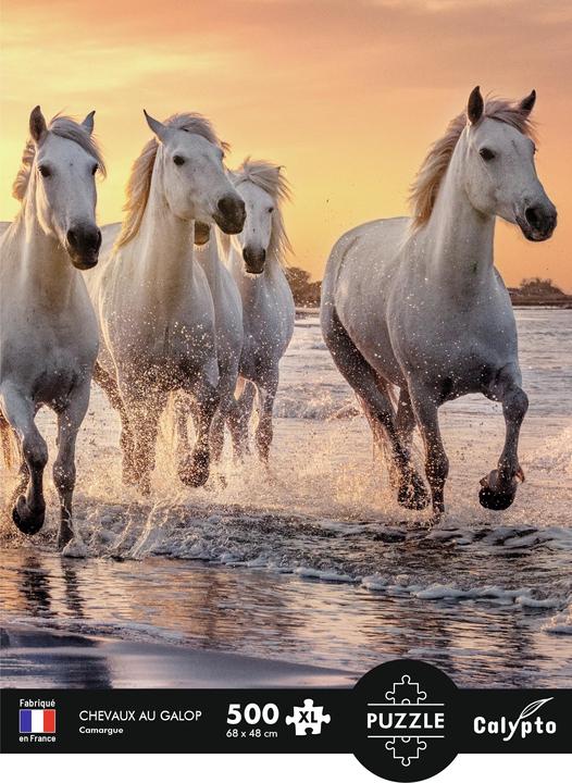 Actual product image Calypto Horses 500 pieces XL Puzzle (500 pieces)