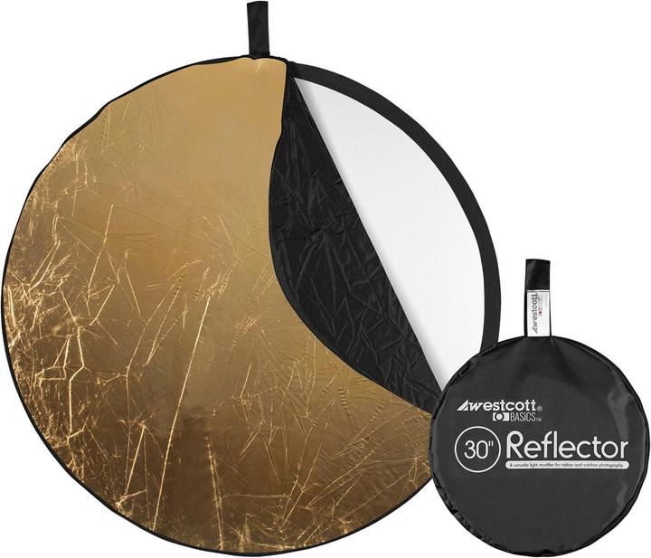 Image du produit Westcott Réflecteur pliable 5 en 1 76cm (Réflecteur rabattable, 75.60 cm)