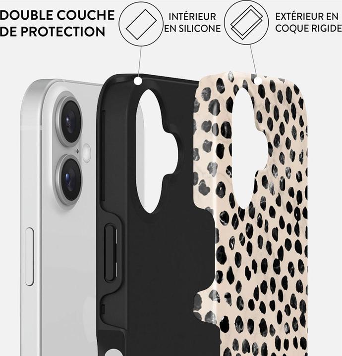 Actual product image Burga Almond Latte (Apple iPhone 16 Plus)