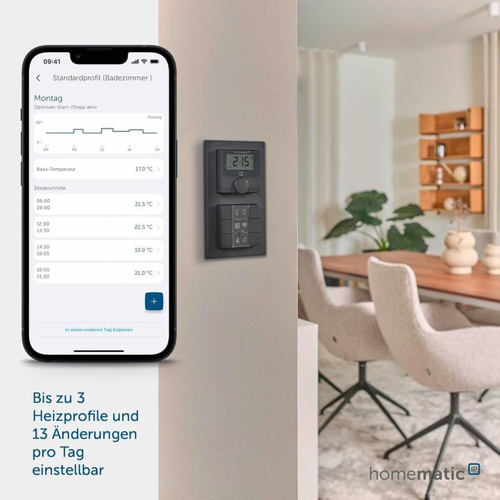 Produktbild Homematic IP Funk Wandthermostat HmIP-WTH-A