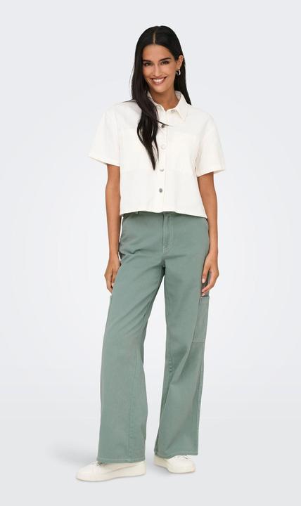 Actual product image JdY Wide leg cut High waist trousers Cargo trousers (L)