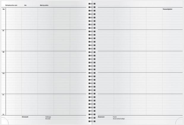 Produktbild Clevs Unterrichtsheft für alle Stufen (A4)