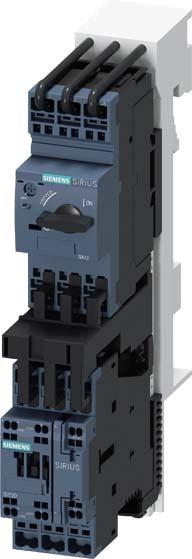 Produktbild Siemens Verbraucherabzweig, Direktstarter, S0, 3,5-5A, DC 24V, 150kA 3RA21201FH240BB4