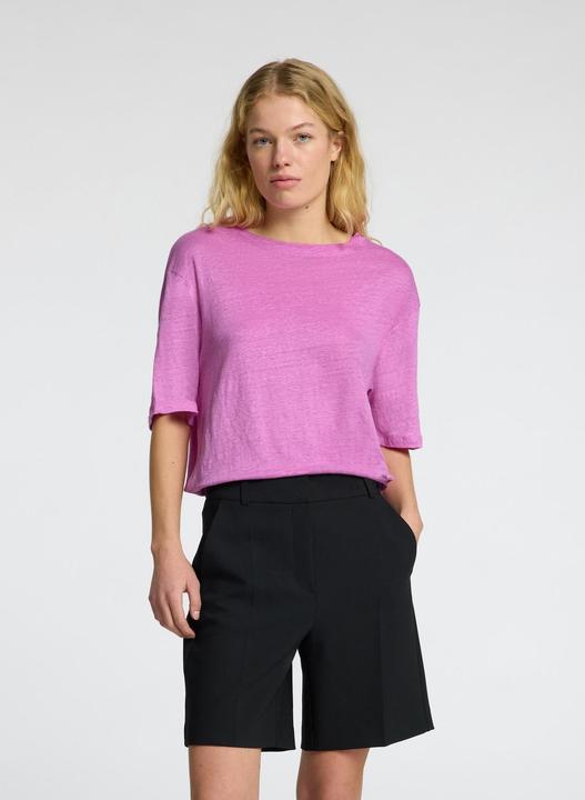 Actual product image Selected Femme Linen T-Shirt (XL)