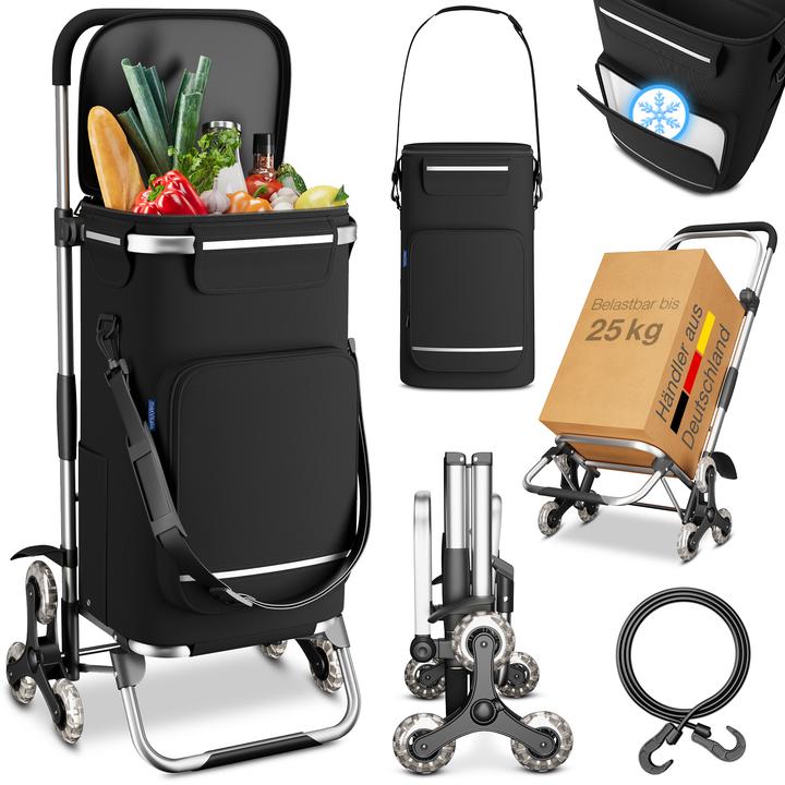 Aktivshop Treppensteiger-Einkaufsroller Premium