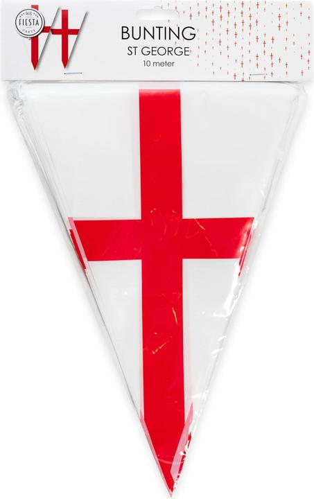 Actual product image Globos PE England Wimpel Girlande: Beidseitig bedruckt