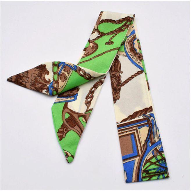 Actual product image MU Style Silk Series Silk Bandana (Hair tie)
