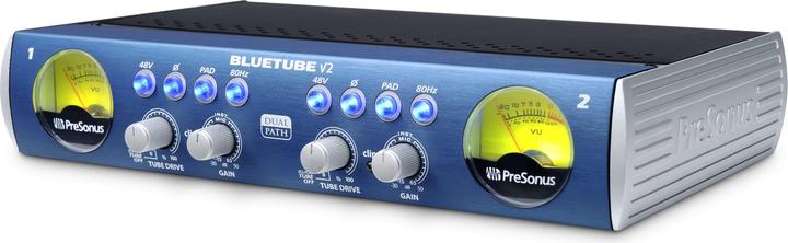 Image du produit PreSonus Blue Tube DP V2 Préampli micro à tubes à deux canaux (Préamplificateurs)