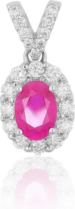 Image du produit Muau Pendentif (Argent, Or blanc 750)