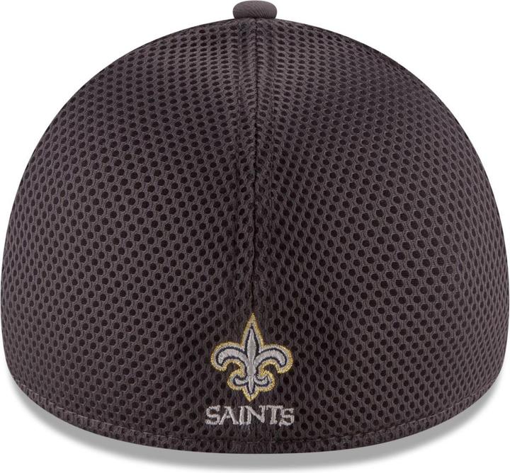 Actual product image New Era 39Thirty Stretch Mesh Cap - New Orleans Saints (XL)