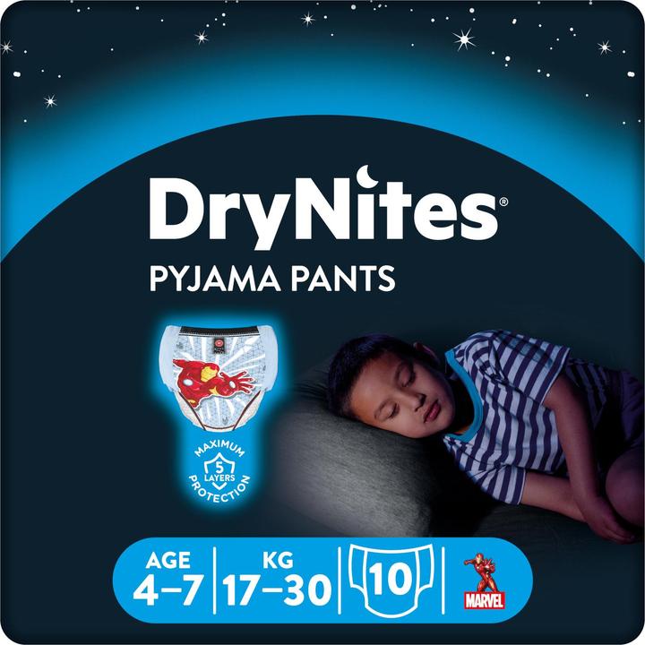 Image du produit Huggies nuits sèches (Taille M, Pack, 10 pièce(s))