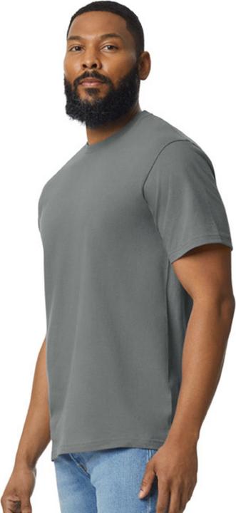 Actual product image Gildan Unisex Adult Softstyle Heather Midweight T-Shirt (L)