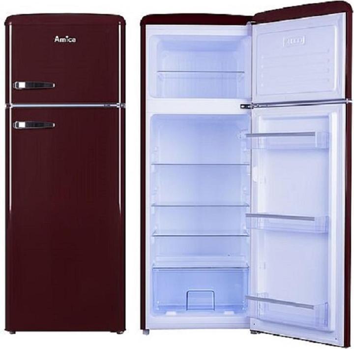 Produktbild Amica Kühlgefrierkombination KGC 15631 R BxHxT 55 x 144 x 61.5 cm Kühlteil 162 l Gefrierteil 44 l (208 l)