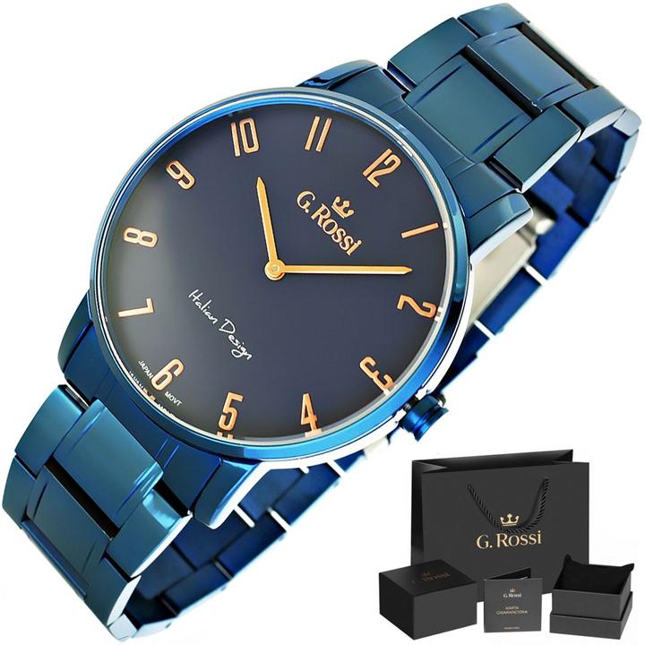 Immagine prodotto Gino Rossi orologio 10194B-6F3 (zg257g) orologio universale blu (42 mm)