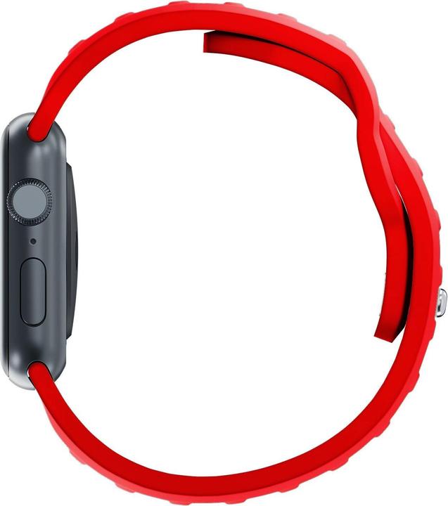 Produktbild 3MK Silicone Watch Strap czerwony/red dla Apple Watch 42/44/45/49mm (Silikon, Edelstahl)